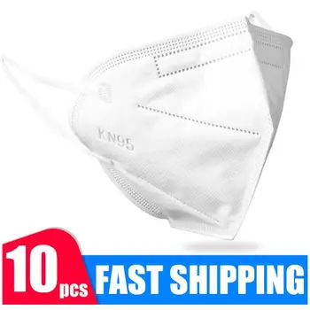 10PCS KN95 5 Layers Filtering Facial Face Masks Dustproof Safety Nonwoven Earloop Disposable KN95 Cover Mouth Dust Mask 
10PCS KN95 5 Layers Filtering Facial Face Masks Dustproof Safety Nonwoven Earloop Disposable KN95 Cover Mouth Dust Mask