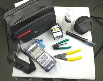 Fiber-Optic-Tool-Kit Power-Meter FTTH Visual-Fault Optical Cleaver-70+3dbm Locator optic fiber tool kits
Fiber-Optic-Tool-Kit Power-Meter FTTH Visual-Fault Optical Cleaver-70+3dbm Locator optic fiber tool kits
