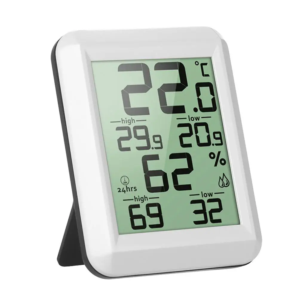 GloryStar TS-FT0421 Indoor High Precision Hygrometer Thermometer with Min Max Value Display
GloryStar TS-FT0421 Indoor High Precision Hygrometer Thermometer with Min Max Value Display