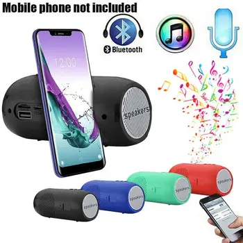 New Portable Wireless Bluetooth Speaker Stereo Sound Bar TF FM Radio Subwoofer Column Speakers for Computer Phones
New Portable Wireless Bluetooth Speaker Stereo Sound Bar TF FM Radio Subwoofer Column Speakers for Computer Phones