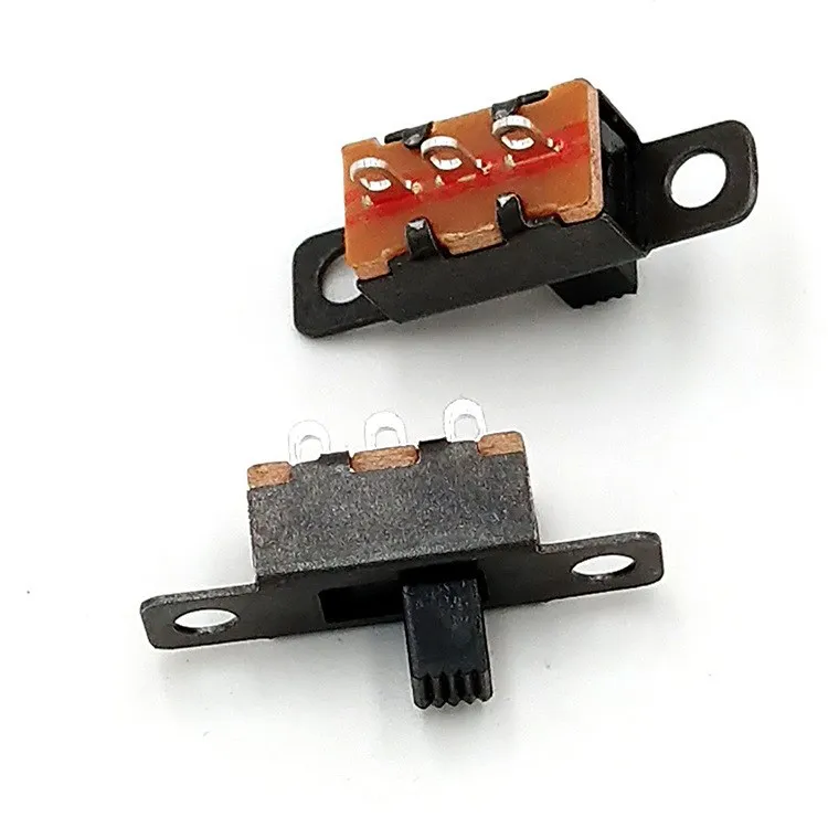 10pcs/lot 3 Pin 2 Position Black Mini Size SPDT Slide Switches On-Off PCB DIY Material Electrical Tools Solder Lug SS12F15G
10pcs/lot 3 Pin 2 Position Black Mini Size SPDT Slide Switches On-Off PCB DIY Material Electrical Tools Solder Lug SS12F15G
