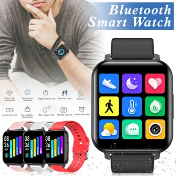 Bluetooth Smart Watch IP67 Waterproof UI Sports Games Watch for iPhone Android Supports Weather Sync Sports Tracker Touch Button
Bluetooth Smart Watch IP67 Waterproof UI Sports Games Watch for iPhone Android Supports Weather Sync Sports Tracker Touch Button