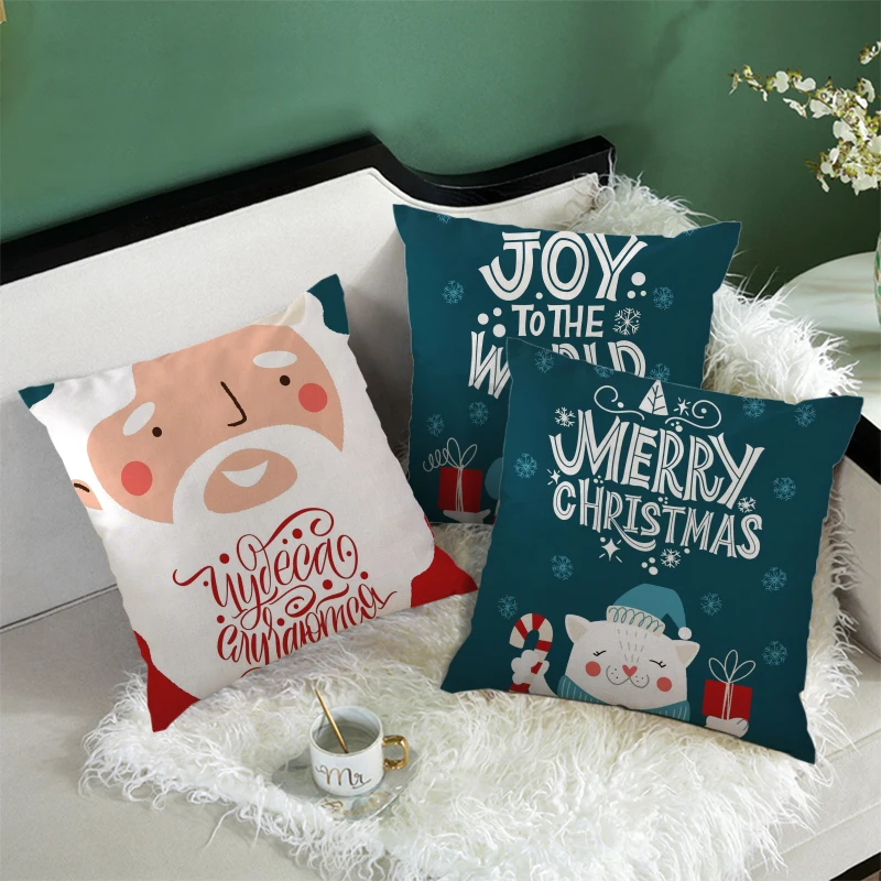 Cute Christmas Animal Green Style Linen Single Side Cushion Cover Decorative Pillows Case Sofa For Home Gift 45x45
Cute Christmas Animal Green Style Linen Single Side Cushion Cover Decorative Pillows Case Sofa For Home Gift 45x45