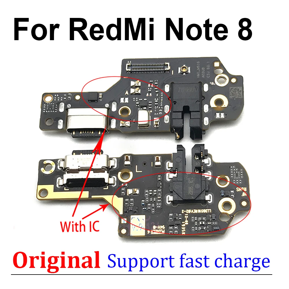 Для Xiaomi Redmi 3S 4 4X 4A 5 5A 6 6A 8 8A 9A Note 7 8T 9 Pro 9S USB порт для зарядки док разъем гибкий кабель
