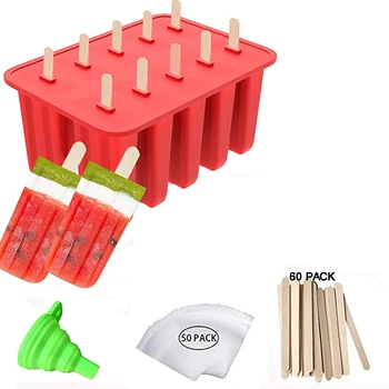 Silicone Popsicle Mold Maker with Sticks Reusable Ice Tube Lolly Mould Tray for Kids Freeze IcePop Cream Tub Molds Kitchen Tools
Silicone Popsicle Mold Maker with Sticks Reusable Ice Tube Lolly Mould Tray for Kids Freeze IcePop Cream Tub Molds Kitchen Tools