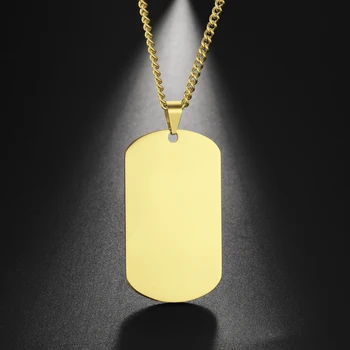Lemegeton Personalized Engraved Custom Tag Name Text Necklace For Men Stainless steel Box chain Customized Jewelry DIY Gift
Lemegeton Personalized Engraved Custom Tag Name Text Necklace For Men Stainless steel Box chain Customized Jewelry DIY Gift