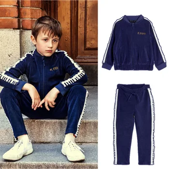 INS Explosion Models 2020mr Boy's Suit Zip-up Jacket Two-Piece Kindergarten Sportswear 
INS Explosion Models 2020mr Boy's Suit Zip-up Jacket Two-Piece Kindergarten Sportswear