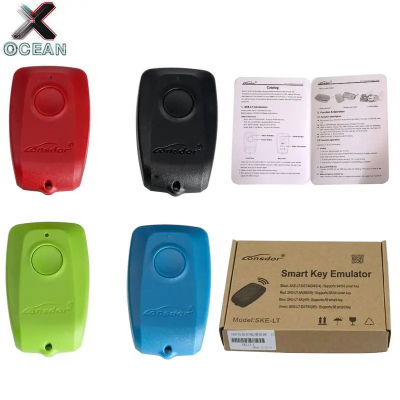 Newest SKE-LT Smart Key Emulator for Lonsdor K518 Key Programmer 4 in 1 Set No Need Connection from Server
Newest SKE-LT Smart Key Emulator for Lonsdor K518 Key Programmer 4 in 1 Set No Need Connection from Server