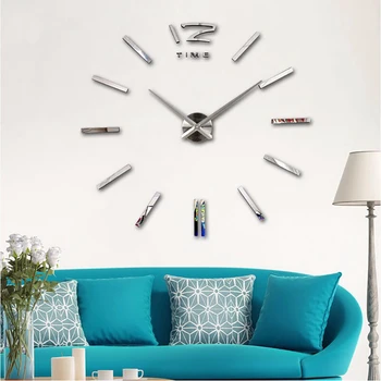2020 New Clock Watch Wall Clocks 3d DIY Acrylic Mirror Stickers Home Decoration Living Room Quartz Needle
2020 New Clock Watch Wall Clocks 3d DIY Acrylic Mirror Stickers Home Decoration Living Room Quartz Needle