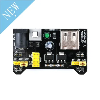 MB102 Breadboard Power Supply Module 3.3V 5V MB-102 Solderless Bread Board 2-way DC USB Power
MB102 Breadboard Power Supply Module 3.3V 5V MB-102 Solderless Bread Board 2-way DC USB Power