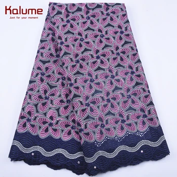 Kalume Newest Nigerian Swiss Cotton Lace Fabric Purple African Dry Lace Fabric Stoned Cotton Lace For Nigerian Party Dress F1925
Kalume Newest Nigerian Swiss Cotton Lace Fabric Purple African Dry Lace Fabric Stoned Cotton Lace For Nigerian Party Dress F1925