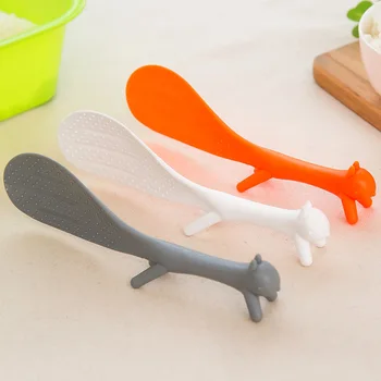 2 Yuan Shop Supply of Goods Squirrel Rice Spoon Korean-style Plastic Non-stick Pine Creative Fashion Children Cute Spoon
2 Yuan Shop Supply of Goods Squirrel Rice Spoon Korean-style Plastic Non-stick Pine Creative Fashion Children Cute Spoon