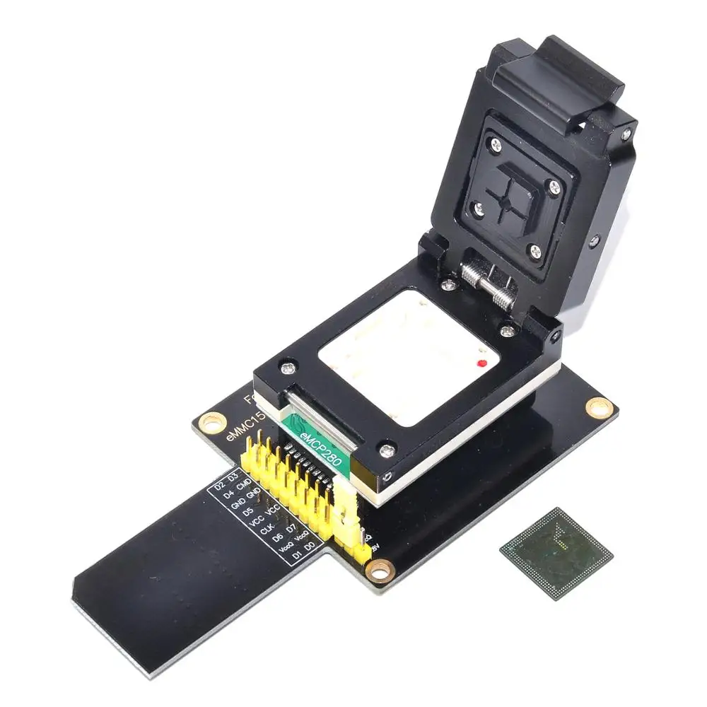 ALLSOCKET BGA280 Adapter Testing Socket for Samsung Note4 Alpha KMR2M0009M-A803 Chip-off Data Retrieve Tool(BGA280-SD Adapter)
ALLSOCKET BGA280 Adapter Testing Socket for Samsung Note4 Alpha KMR2M0009M-A803 Chip-off Data Retrieve Tool(BGA280-SD Adapter)