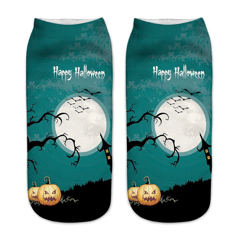 2020 New Women Funny Happy Halloween 3D Printed Socks Pumpkin lantern Witch Castle Cat Pattern Sox Cosplay Party Lover's gift
2020 New Women Funny Happy Halloween 3D Printed Socks Pumpkin lantern Witch Castle Cat Pattern Sox Cosplay Party Lover's gift