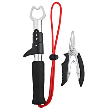 24cm Stainless Steel Multi-functional Cutter Plier Scissor Fish Gripper Plier Set Ocean Boat Fishing Accessories Tools Gifts
24cm Stainless Steel Multi-functional Cutter Plier Scissor Fish Gripper Plier Set Ocean Boat Fishing Accessories Tools Gifts