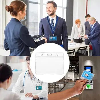 Transparent PVC Work Name Card Holders Business Work Cover Card Pouch Card Wallet 8cmx10.5cm Protector Business ID Pocket C V2S4
Transparent PVC Work Name Card Holders Business Work Cover Card Pouch Card Wallet 8cmx10.5cm Protector Business ID Pocket C V2S4