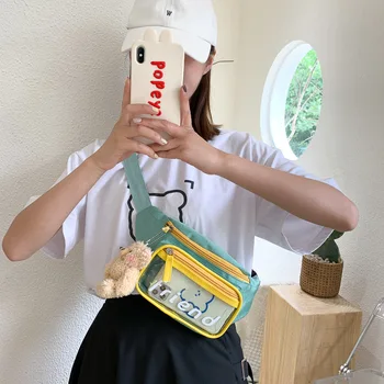 Cute Bear Waist Bags Women Murse Fanny Pack Female Banana Belt Bag Wallet Bag Transparent Letter Waist Packs Chest Phone Pouch
Cute Bear Waist Bags Women Murse Fanny Pack Female Banana Belt Bag Wallet Bag Transparent Letter Waist Packs Chest Phone Pouch