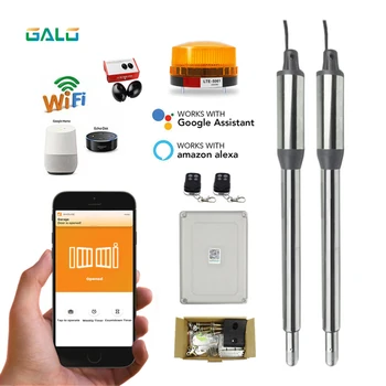 WIFI Automatic Gate Opener for home farm villa Swing Gate for 16' Long or 650 lb easier open's gate Galo PKM-C01 Linear Actuator
WIFI Automatic Gate Opener for home farm villa Swing Gate for 16' Long or 650 lb easier open's gate Galo PKM-C01 Linear Actuator