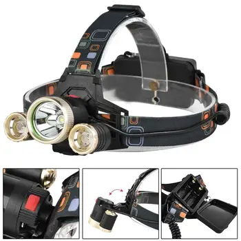 8000LM 3X T6 LED Headlamp Flashlight Rechargeable 18650 Torch Work Light 3 LED Headlamp T6 Headlight Headlamp 18650
8000LM 3X T6 LED Headlamp Flashlight Rechargeable 18650 Torch Work Light 3 LED Headlamp T6 Headlight Headlamp 18650