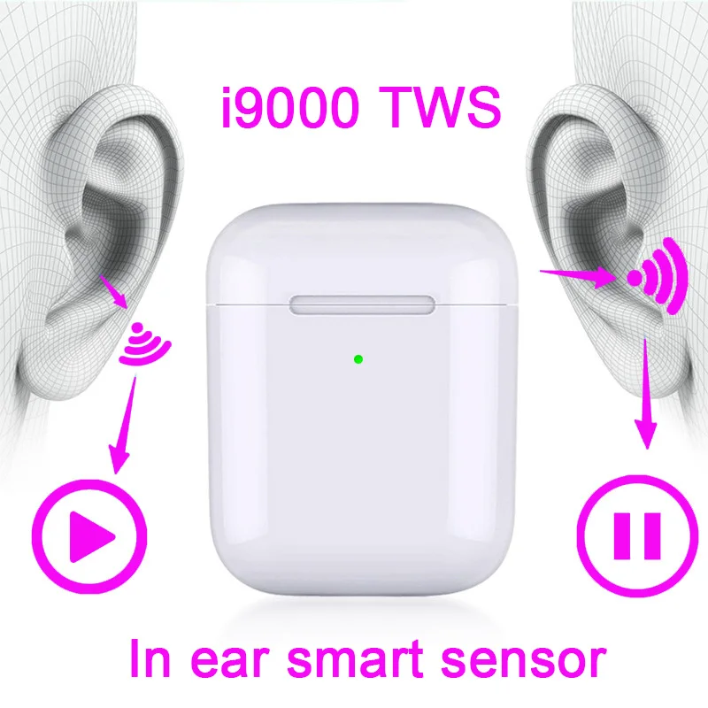 i9000 tws Wireless Bluetooth Earphone 9D Sound Bass 1:1 Size Bluetooth 5.0 Earphones i 9000 tws For Android Iphone Xiaomi
i9000 tws Wireless Bluetooth Earphone 9D Sound Bass 1:1 Size Bluetooth 5.0 Earphones i 9000 tws For Android Iphone Xiaomi