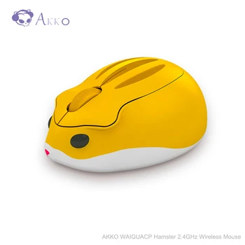 

AKKO WAIGUACP Hamster 2.4GHz Wireless Mouse 4000DPI for Home Office Gaming