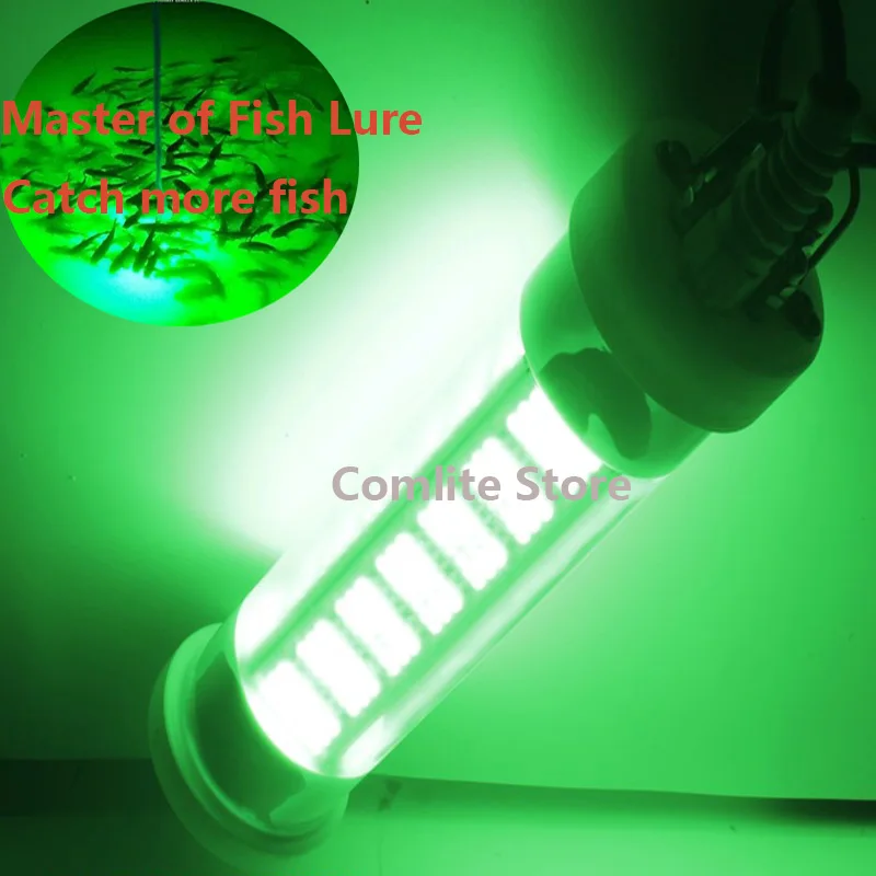 

12v /24v 200W Deep Drop Fishing Light Multi Color Underwater Fish Attracting Indicator Lure