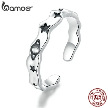 bamoer Authentic 925 Sterling Silver Romantic Planet Adjustable Finger Ring for Women 2020 Zodiac Fashion Jewelry Bijoux SCR678 
bamoer Authentic 925 Sterling Silver Romantic Planet Adjustable Finger Ring for Women 2020 Zodiac Fashion Jewelry Bijoux SCR678