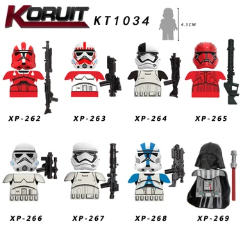 50PCS Building Block star w Figure Cloak Darth Vader Lightsaber 501 Clone Storm Trooper Model Children Toys KT1034
50PCS Building Block star w Figure Cloak Darth Vader Lightsaber 501 Clone Storm Trooper Model Children Toys KT1034