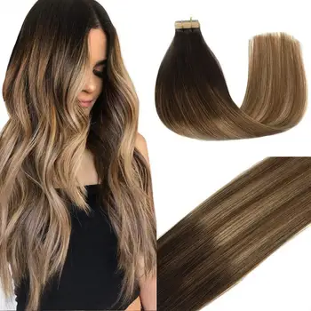 Natural Real Hair Tape in Human Hair Extensions Straight Seamless Skin Weft Remy 100% Human Hair Adhesive 14"-24" Double Sided
Natural Real Hair Tape in Human Hair Extensions Straight Seamless Skin Weft Remy 100% Human Hair Adhesive 14"-24" Double Sided