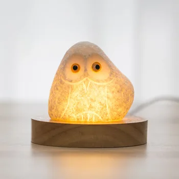 Ambery Owl Health TABLE LAMP night moon light LED Granite stone Statue home decoration maison blessing Mascots longevity Gifts
Ambery Owl Health TABLE LAMP night moon light LED Granite stone Statue home decoration maison blessing Mascots longevity Gifts