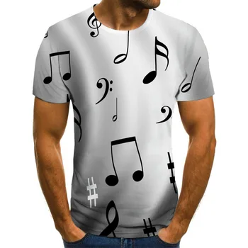 Music Notes Funny Printed T Shirt Men/Women Summer Music Short Sleeve T-shirts Man Casual Tops T Shirt Brand Tee Shirt Homme
Music Notes Funny Printed T Shirt Men/Women Summer Music Short Sleeve T-shirts Man Casual Tops T Shirt Brand Tee Shirt Homme