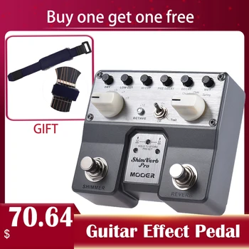 MOOER ShimVerb Pro Digital Reverb Guitar Effect Pedal with Shimmer Effect 5 Reverberation Modes Twin Footswitch
MOOER ShimVerb Pro Digital Reverb Guitar Effect Pedal with Shimmer Effect 5 Reverberation Modes Twin Footswitch