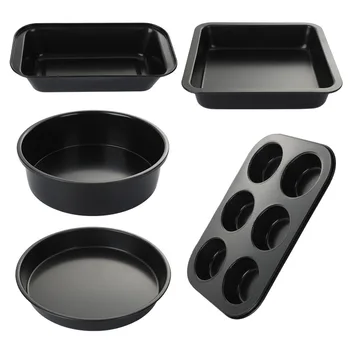 6/8 Inch Baking Tool Set Bread Toast Box Mould Round Carbon Steel Non-stick Pizza Tray Egg Tart Cake Mould Carbon Steel Kitchen
6/8 Inch Baking Tool Set Bread Toast Box Mould Round Carbon Steel Non-stick Pizza Tray Egg Tart Cake Mould Carbon Steel Kitchen