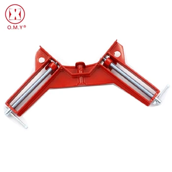 OMY Double handle 90 Degrees Clamp Right Woodworking Frame Clamp clip clamp aluminum alloy frame type
OMY Double handle 90 Degrees Clamp Right Woodworking Frame Clamp clip clamp aluminum alloy frame type