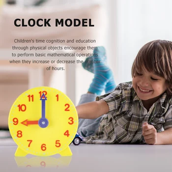 Children Crafts DIY Cartoon Clock Teaching Experiment Math Teaching Aids Early Education Toys Montessori Teaching Aids
Children Crafts DIY Cartoon Clock Teaching Experiment Math Teaching Aids Early Education Toys Montessori Teaching Aids