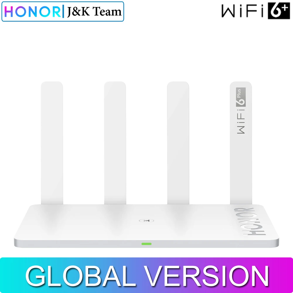 Global Version Huawei Honor Router 3 Wifi 6 plus 802.11ax 5GHz 3000Mbps Wireless Router Game Turbo Smart Home Router Dual-Band
Global Version Huawei Honor Router 3 Wifi 6 plus 802.11ax 5GHz 3000Mbps Wireless Router Game Turbo Smart Home Router Dual-Band