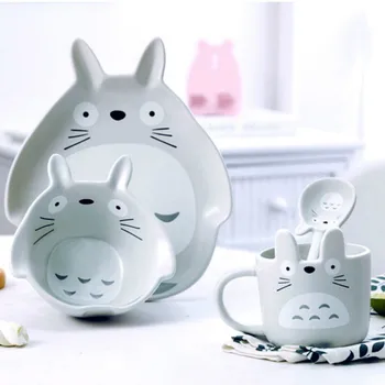 4pcs Ceramics Dinnerware Bowl Dish Cartoon Rabbit Totoro Gift Kitchen Cooking Tools Accessory Household Tableware Home Decor
4pcs Ceramics Dinnerware Bowl Dish Cartoon Rabbit Totoro Gift Kitchen Cooking Tools Accessory Household Tableware Home Decor