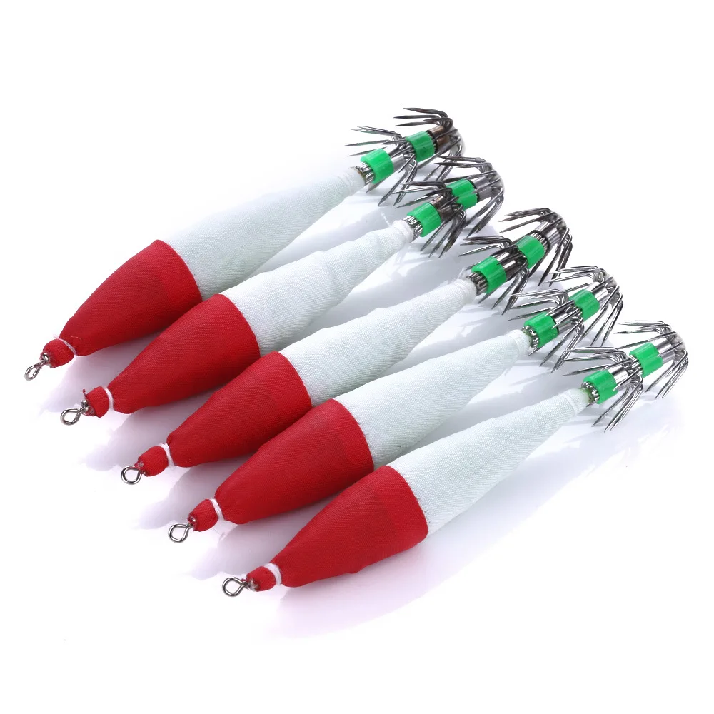 5pcs/lot 10.5cm 6g Squid Jig Cuttlefish Hard Lure Luminous Fishing Tackle Equipment Wood Shrimp Fishing Lure
5pcs/lot 10.5cm 6g Squid Jig Cuttlefish Hard Lure Luminous Fishing Tackle Equipment Wood Shrimp Fishing Lure