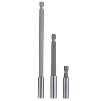 3Pcs 50/100/150mm Magnetic Screwdriver Extension Bit Quick Release 1/4 Hex Shank Tools
3Pcs 50/100/150mm Magnetic Screwdriver Extension Bit Quick Release 1/4 Hex Shank Tools