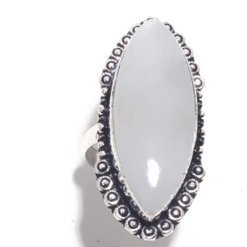 Genuine Rainbow Moonstone Ring Silver Overlay over Copper , Hand Made Women Jewelry gift , R6842, Size: 8
Genuine Rainbow Moonstone Ring Silver Overlay over Copper , Hand Made Women Jewelry gift , R6842, Size: 8