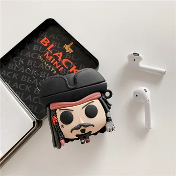 3D Cartoon Pirate Captain Case For Airpods 1 2 Case Soft Silicone Cover Earphone Headphone Case For Air pods 1 2 Case
3D Cartoon Pirate Captain Case For Airpods 1 2 Case Soft Silicone Cover Earphone Headphone Case For Air pods 1 2 Case