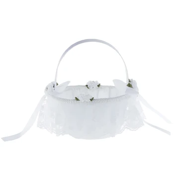 Wedding Flower Girl Basket Flower Basket Artificial Rose Ribbon Bow Diamante
Wedding Flower Girl Basket Flower Basket Artificial Rose Ribbon Bow Diamante