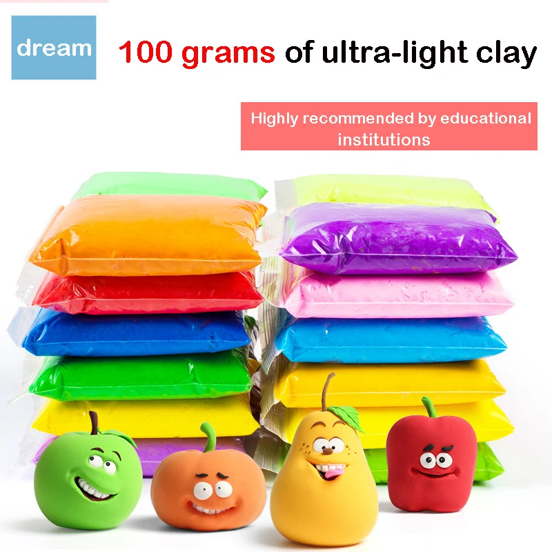 24 Color 100g Hand and Foot Print Clay Plasticine Handmade Color Clay Children Clay Toy Christmas Gift Birthday Gift Cloud Slime
24 Color 100g Hand and Foot Print Clay Plasticine Handmade Color Clay Children Clay Toy Christmas Gift Birthday Gift Cloud Slime