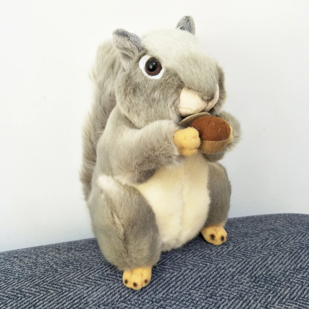 

New animal Children plush toy Simulation squirrel doll kids stuffed toy birthday gift