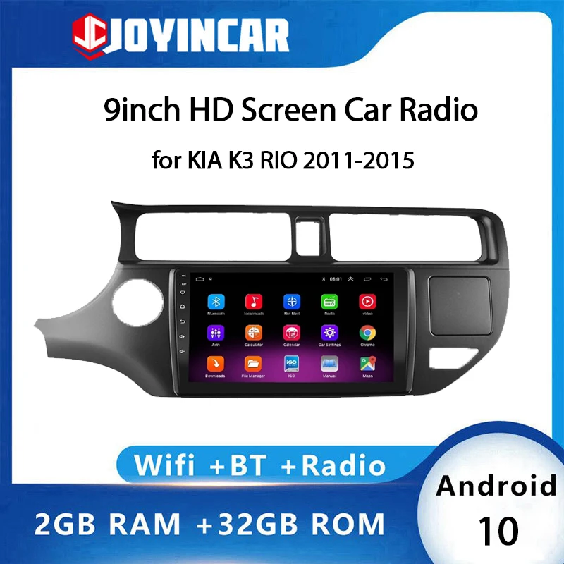 JOYINCAR 2G + 32G Android 10 Car Multimedia DVD Player for Kia RIO K3 2011 2012 2013 2014 2015 Car Radio GPS Navi MP5 Player
JOYINCAR 2G + 32G Android 10 Car Multimedia DVD Player for Kia RIO K3 2011 2012 2013 2014 2015 Car Radio GPS Navi MP5 Player