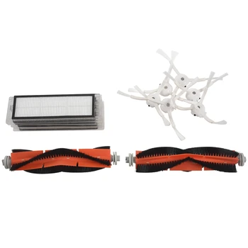 6 X Side Brush + 4 X Hepa Filter + 2 X Main Brush For Xiaomi Vacuum 2 Roborock S50 Mi Robot Vacuum Cleaner Parts Accessory 
6 X Side Brush + 4 X Hepa Filter + 2 X Main Brush For Xiaomi Vacuum 2 Roborock S50 Mi Robot Vacuum Cleaner Parts Accessory