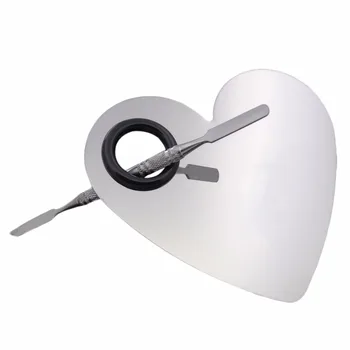 new Stainless Steel Makeup Mixer Nail Art Polish Mixing Plate Foundation Eyeshadow Eye Shadow Mixing Palette Spatula Rod Tool
new Stainless Steel Makeup Mixer Nail Art Polish Mixing Plate Foundation Eyeshadow Eye Shadow Mixing Palette Spatula Rod Tool