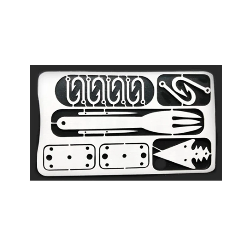 Multifunction Fishing Gear Hook Card Outdoor Camping Supplies Survival Multitools Kit Outdoor Hunting EDC Tools
Multifunction Fishing Gear Hook Card Outdoor Camping Supplies Survival Multitools Kit Outdoor Hunting EDC Tools