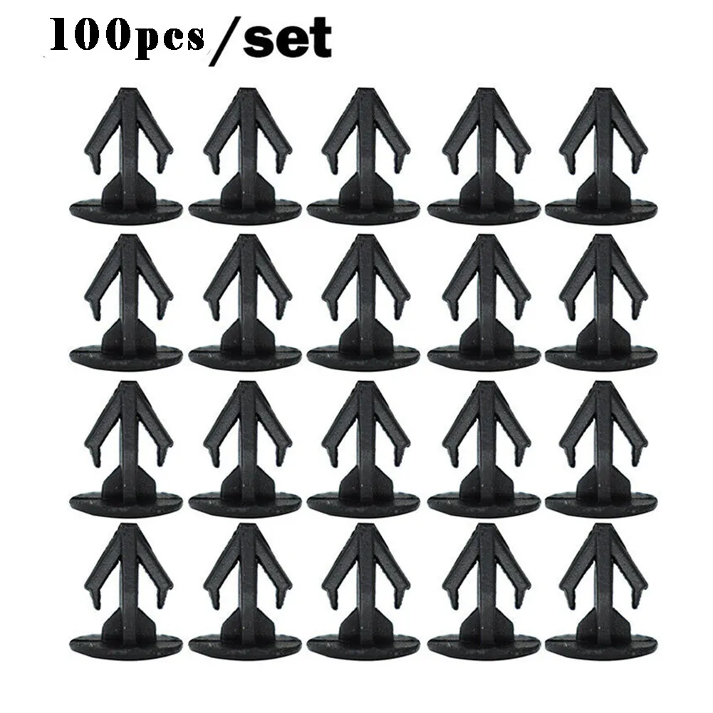 Moulding Clips W/ Sealer 100pcs Accessories Black Fastener Rivet For Honda Hood Nylon Retainer Trunk Universal
Moulding Clips W/ Sealer 100pcs Accessories Black Fastener Rivet For Honda Hood Nylon Retainer Trunk Universal