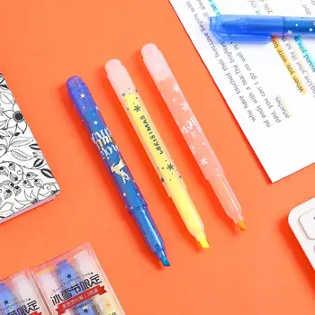 JIANWU 3pcs/set creative cute snow highlighter Limit Christmas theme color Fluorescent pen marker pen kawaii School supplies
JIANWU 3pcs/set creative cute snow highlighter Limit Christmas theme color Fluorescent pen marker pen kawaii School supplies